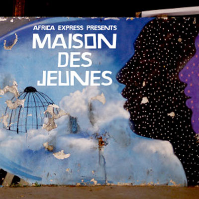 AFRICA EXPRESS POCHETTE ALBUM MAISON DES JEUNES