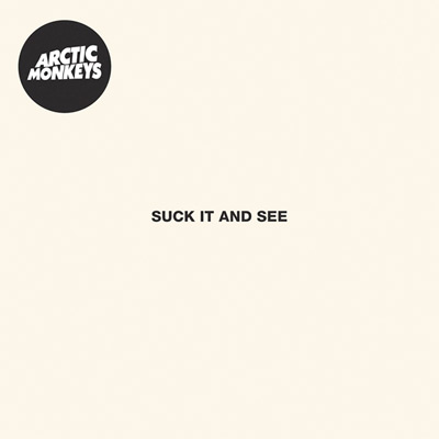 ARCTIC MONKEYS POCHETTE SUCK IT AND SEE