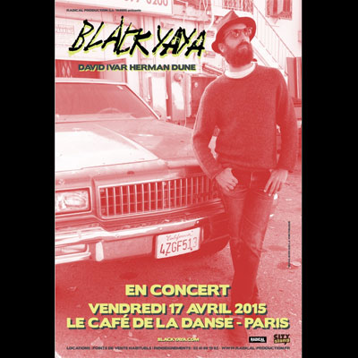 FLYER CONCERT BLACK YAYA CAFE DE LA DANSE 2015