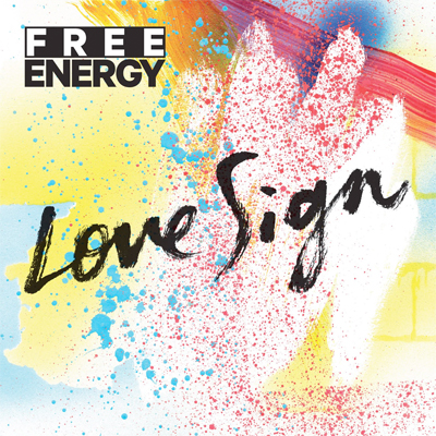 FREE ENERGY POCHETTE NOUVEL ALBUM LOVE SIGN 