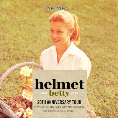 HELMET POCHETTE ALBUM BETTY