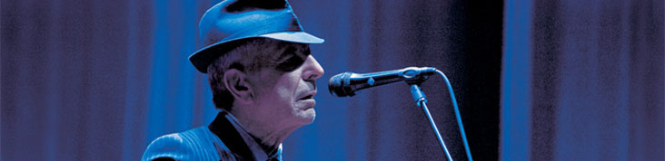 LEONARD COHEN : TROIS CONCERTS A L'OLYMPIA EN SEPTEMBRE