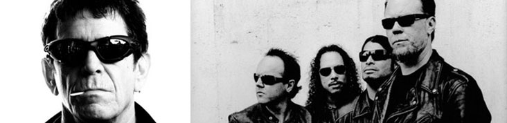 METALLICA : UN ALBUM EN COLLABORATION AVEC LOU REED