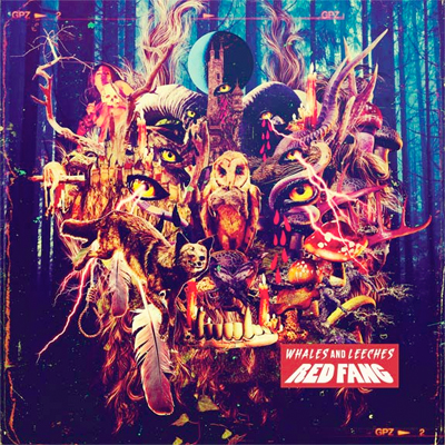 RED FANG POCHETTE NOUVEL ALBUM WHALES AND LEECHES