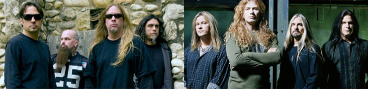 SLAYER ET MEGADETH EN CONCERT AU ZÉNITH DE PARIS LE 26 MARS