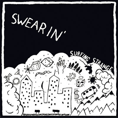 SWEARIN' POCHETTE NOUVEL ALBUM SURFING STRANGE