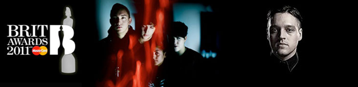THE XX, ARCADE FIRE, MUMFORD & SONS ET KINGS OF LEON NOMINES AUX BRIT AWARDS 2011