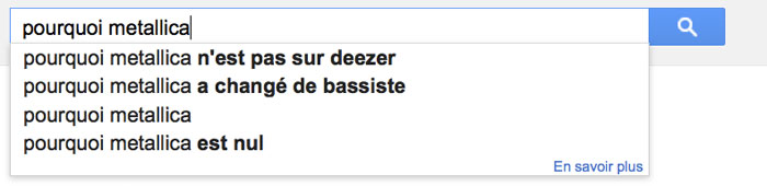 13 SAISIES SEMI-AUTOMATIQUES DE GOOGLE QUI POSENT LES VRAIES QUESTIONS