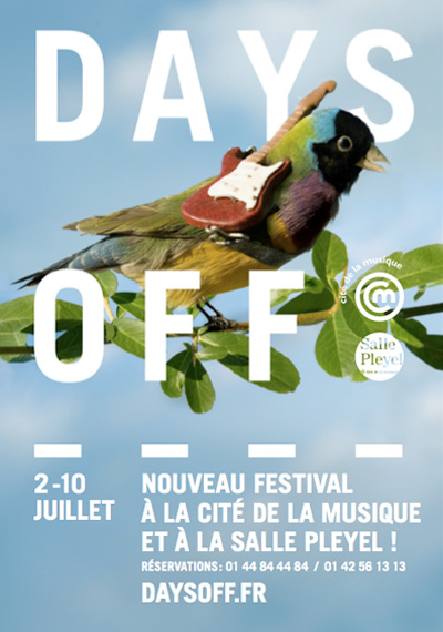 AFFICHE DAYS OFF 2010