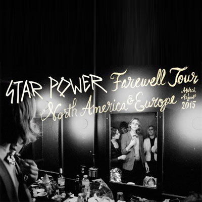 STAR POWER AFFICHE TOUURNEE D'ADIEU 2015