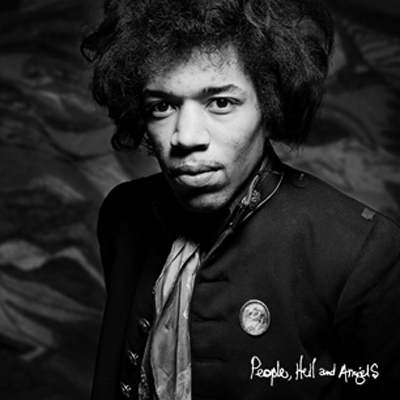 POCHETTE JIMI HENDRIX NOUVEL ALBUM PEOPLE, HELL AND ANGELS