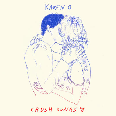 KAREN O POCHETTE PREMIER ALBUM CRUSH SONGS