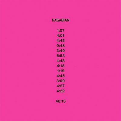 KASABIAN POCHETTE NOUVEL ALBUM 48:13