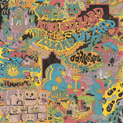 KING GIZZARD & THE LIZARD WIZARD POCHETTE NOUVEL ALBUM ODDMENTS