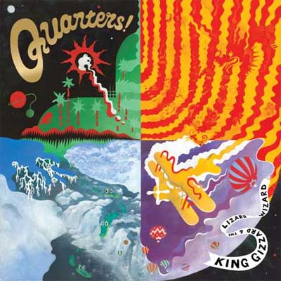 KING GIZZARD & THE LIZARD WIZARD  POCHETTE NOUVEL ALBUM QUARTERSI