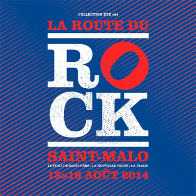 LOGO LA ROUTE DU ROCK 2014