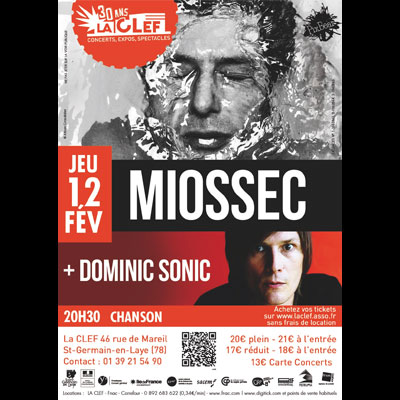 FLYER CONCERT MIOSSEC LA CLEF SAINT-GERMAIN-EN-LAYE 2015