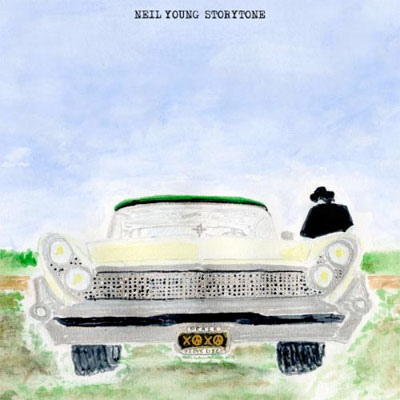 NEIL YOUNG POCHETTE NOUVEL ALBUM STORYTONE