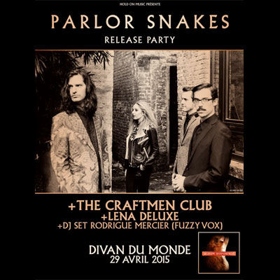 FLYER CONCERT PARLOR SNAKES DIVAN DU MONDE 2015
