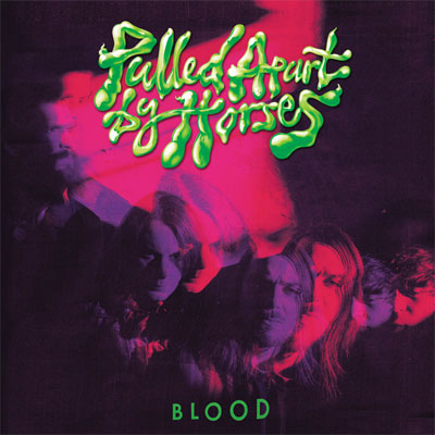 PULLED APART BY HORSES POCHETTE NOUVEL ALBUM BLOOD