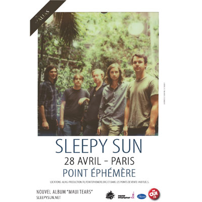 CONCOURS FLYER CONCERT DE SLEEPY SUN POINT EPHEMERE 2014