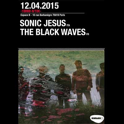 FLYER CONCERT SONIC JESUS ESPACE B 2015
