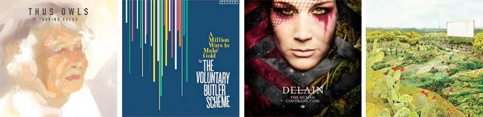 THUS:OWLS, THE VOLUNTARY BUTLER SCHEME, DELAIN, BUSMAN'S HOLIDAY... : LES ALBUMS DE LA SEMAINE EN STREAMING