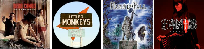 DEAD COMBO, LITTLE X MONKEYS, HAMMERFALL, BANKS... : LES ALBUMS DE LA SEMAINE EN STREAMING