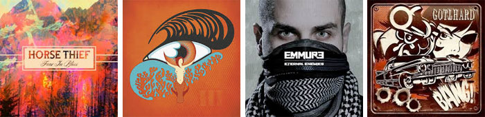 HORSE THIEF, D'ACCORD, EMMURE, GOTTHARD... : LES ALBUMS DE LA SEMAINE EN STREAMING