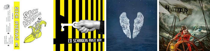 SICK HYENAS, ED SCHRADER'S MUSIC BEAT, COLDPLAY, AVATAR... : LES ALBUMS DE LA SEMAINE EN STREAMING