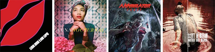 LISA AND THE LIPS, YUNA, ANNIHILATOR, SCOTT H BIRAM... : LES ALBUMS DE LA SEMAINE EN STREAMING