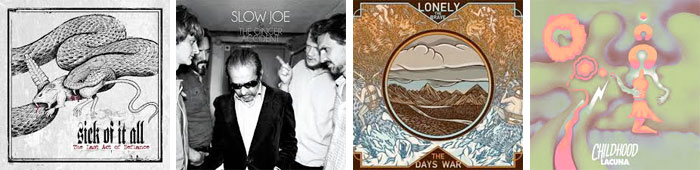 SICK OF IT ALL, SLOW JOE & THE GINGER ACCIDENT, LONELY THE BRAVE, CHILDHOOD... : LES ALBUMS DE LA SEMAINE EN STREAMING