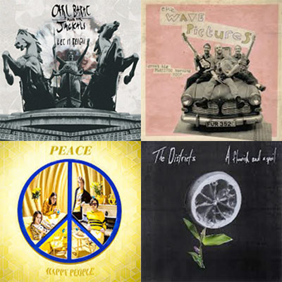 CARL BARÂT AND THE JACKALS, THE WAVE PICTURES, PEACE, THE DISTRICTS... : LES ALBUMS DE LA SEMAINE EN STREAMING