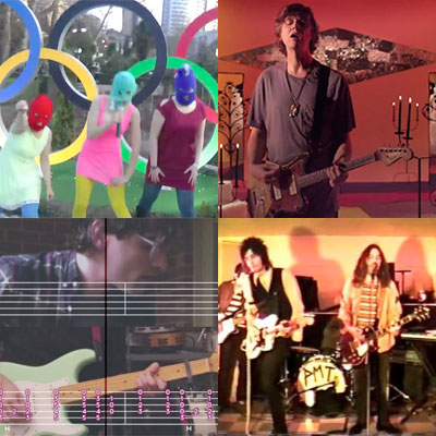 ZAPPING DE LA SEMAINE : PUSSY RIOT, THURSTON MOORE, REAL ESTATE, PINK MOUNTAINTOPS...