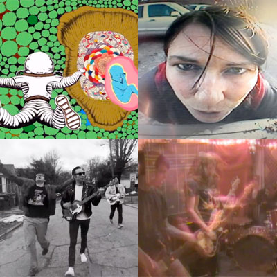 ZAPPING DE LA SEMAINE : THEE OH SEES, KIM DEAL, BLACK LIPS, BLEEDING RAINBOW...